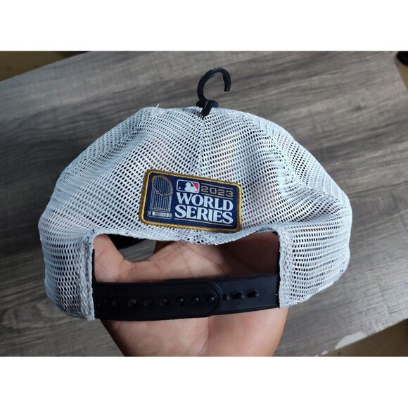 Texas Rangers 2023 World Series Champions Trucker Hat 47’ Brand Never Worn - Picture 3 of 9